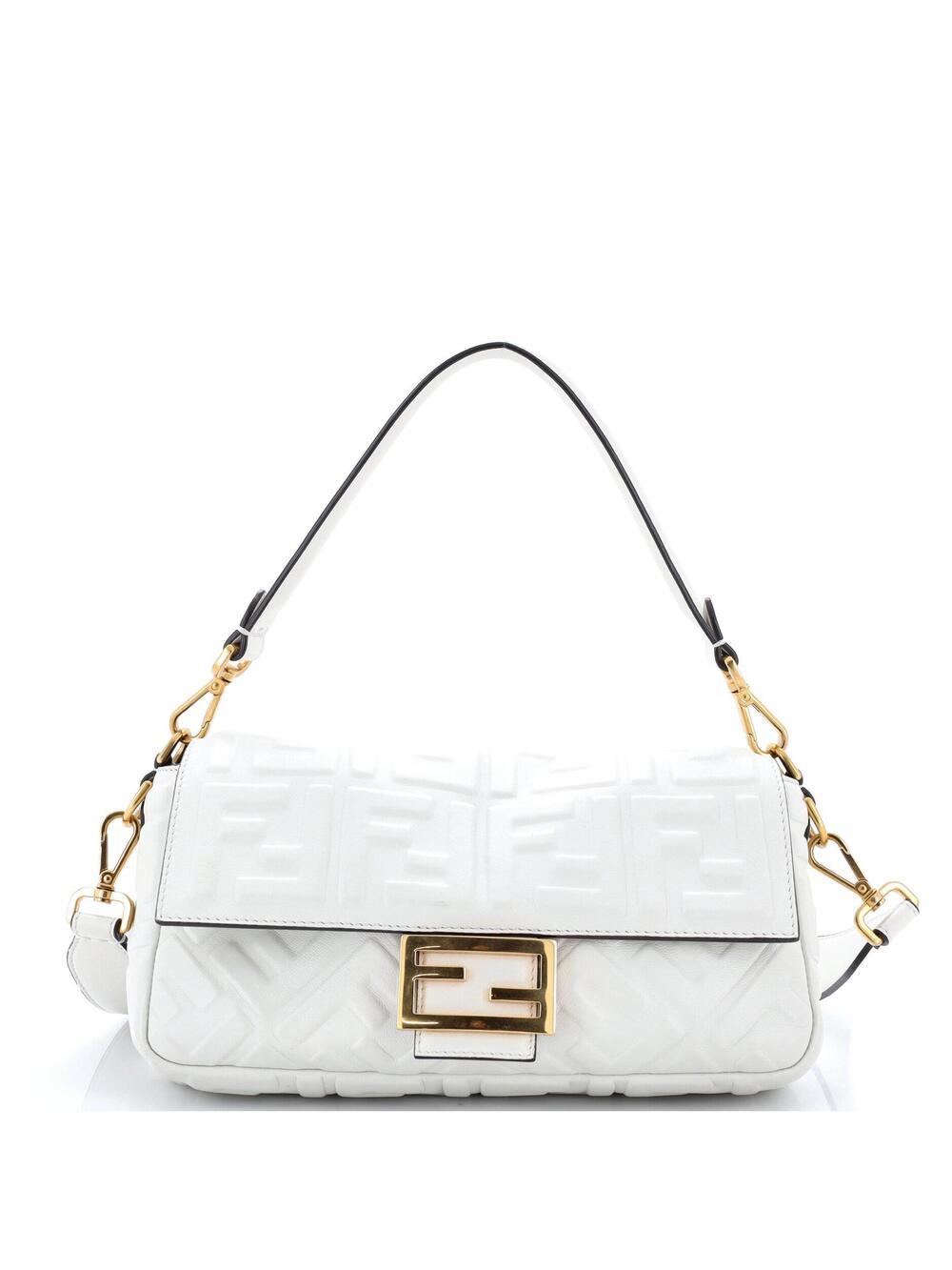 Fendi Baguette Nm Bag Zucca Embossed #286964F21B